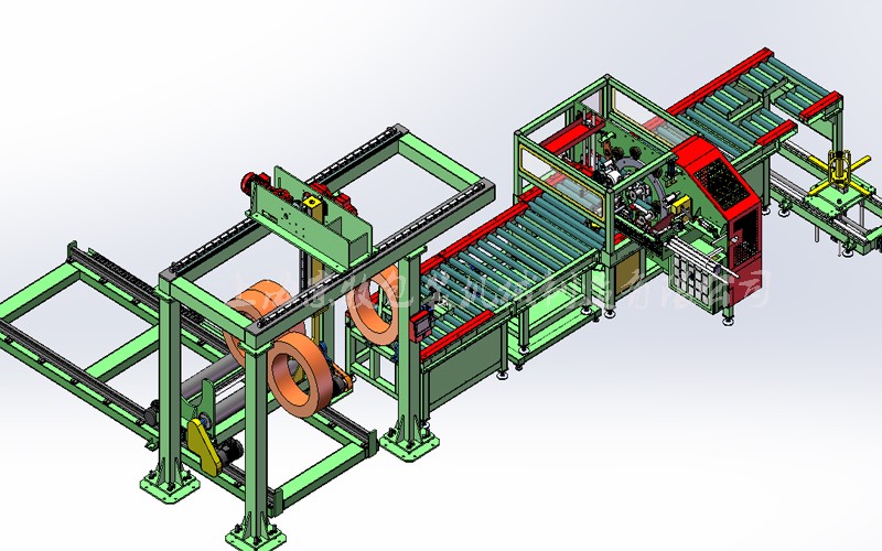 钢丝、焊丝包装、码垛、贴标、捆扎机